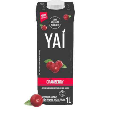 YAÍ SUCO CRANBERRY 1L